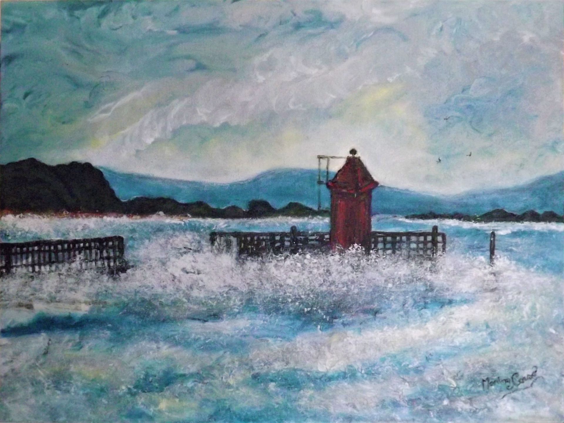 Il Faro ferito - Lignano Sabbiadoro.