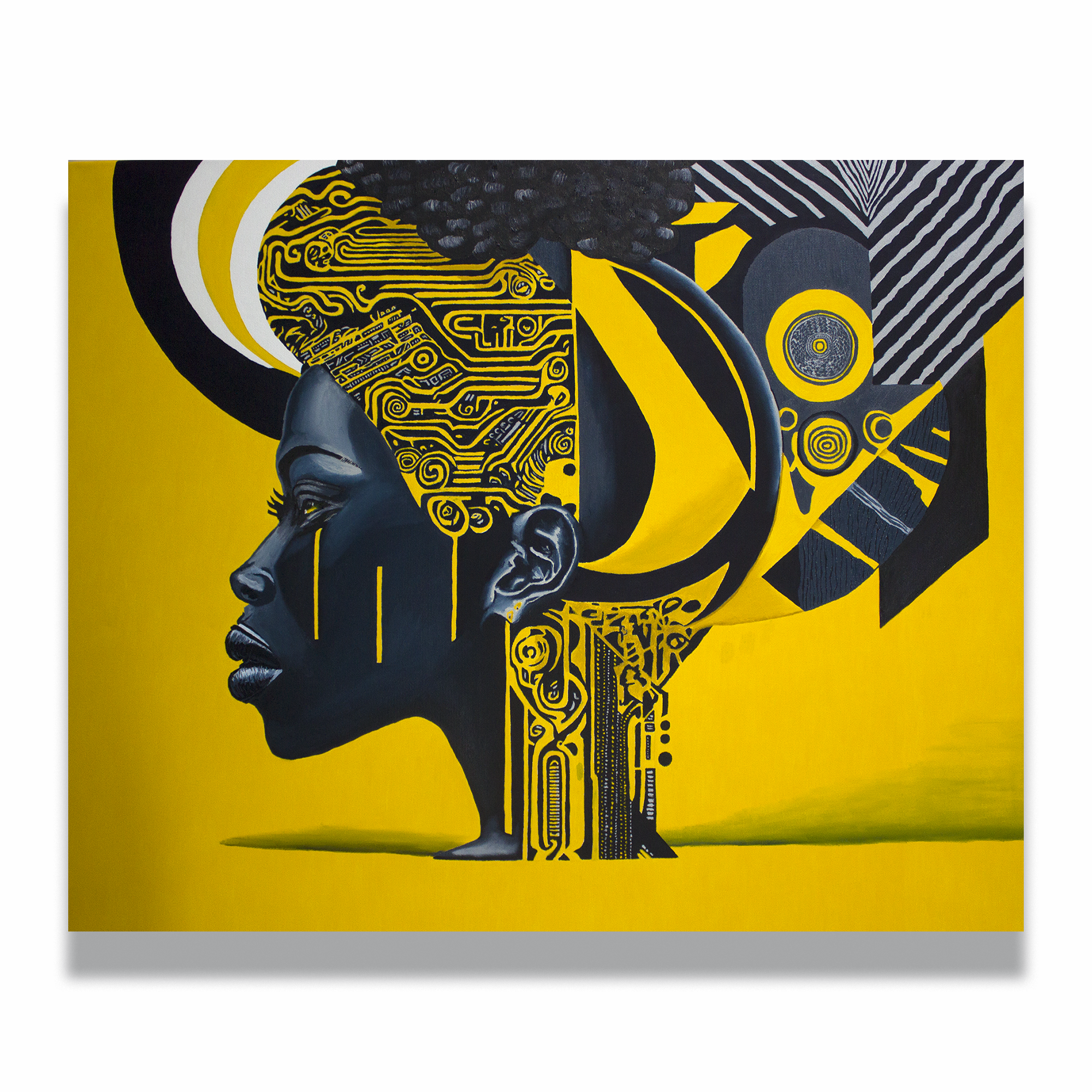 Sunny look of Abarash (2025) AndrBel. Oil on canvas, 100 × 80 cm (39,37 x 31,5 in.)